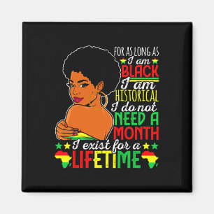 Íman História Negra Afro-Americana Mês Décimo Primeiro