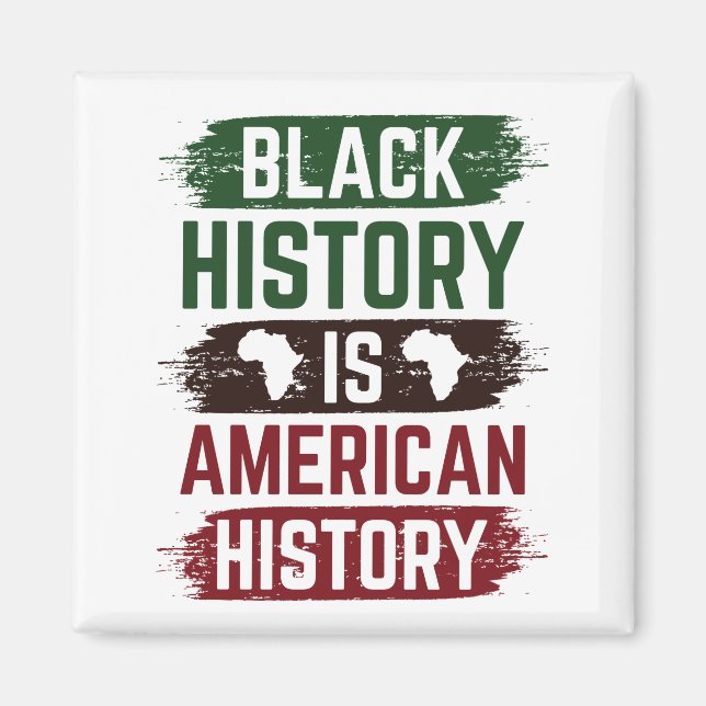 Íman História Negra é História Americana (Frente)