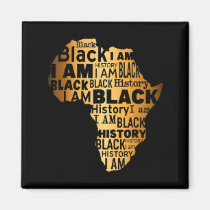 Íman História Negra Eu Sou Negro Todos os Meses America