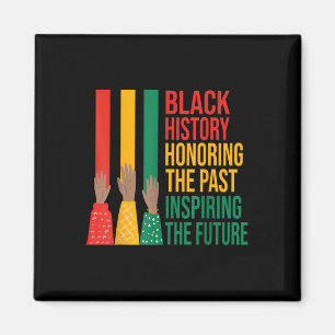 Íman História Negra Honrando Homens Futuros Inspiradore