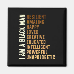 Íman História Negra Honrando Homens Futuros Inspiradore