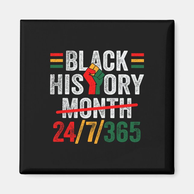 Íman História Negra Mês 24 7 365 Mulheres Africanas (Frente)