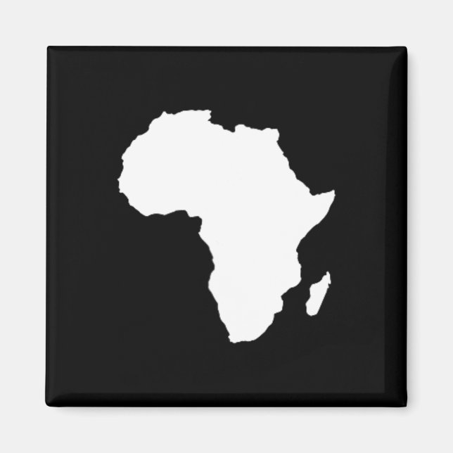 Íman História Negra Mês Décimo Junho África Sutil (Frente)