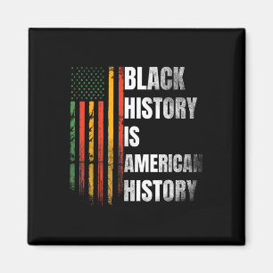 Íman História Negra Mulheres Mês Bandeira Americana Afr