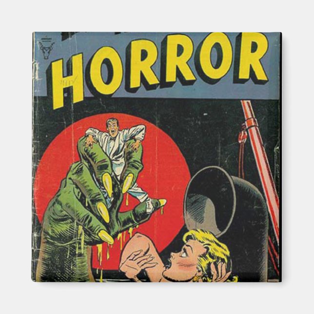 Íman Histórias de quadrinhos horrorosos (Frente)