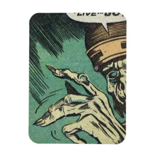 Íman Histórias em quadrinhos de horror de idade do our