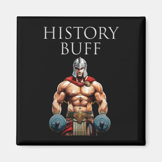 Íman Histórico Buff Roman Centurion (Frente)