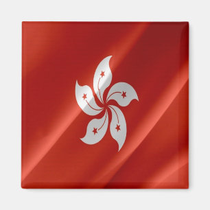 Íman HK - Hong Kong - Sinalizador acenando