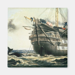 Íman HMS Agamemnon que coloca o cabo atlântico