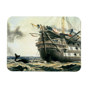 Íman HMS Agamemnon que lança o cabo Atlântico original,