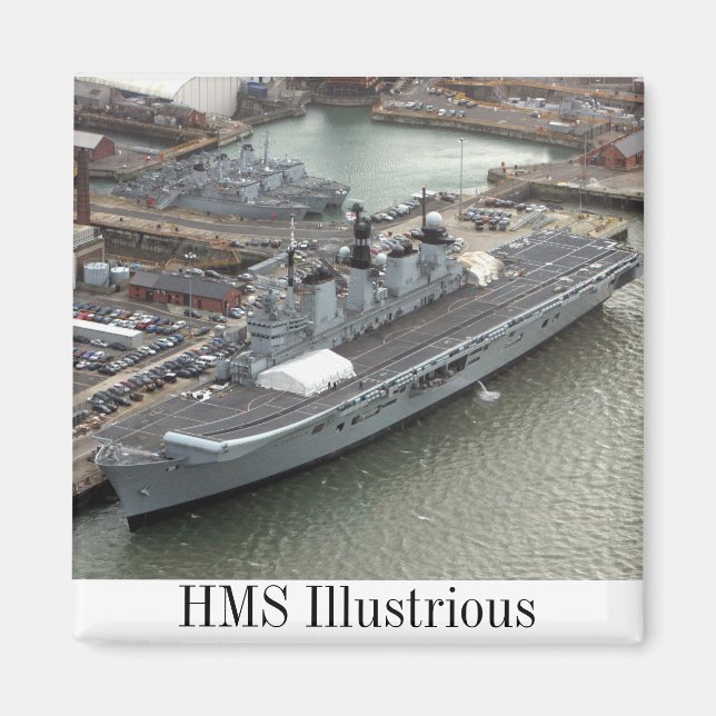Íman HMS Illustrista (Frente)