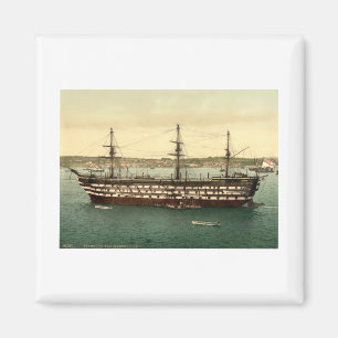 Íman HMS Impregnable, Plymouth, Devon, Inglaterra