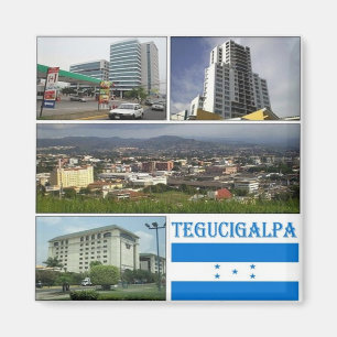 Íman HN - Honduras - Mosaico Tegugigalpa - Colagem