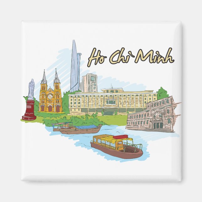 Íman Ho Chi Minh, Cidade Familiar do Vietname (Frente)