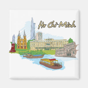 Íman Ho Chi Minh, Cidade Famosa do Vietnã