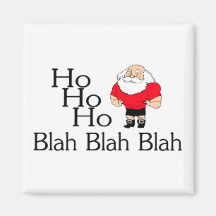 Íman Ho Ho Ho blá - Natal blá