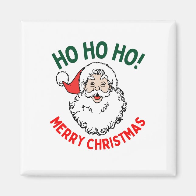 ÍMAN HO HO HO FELIZ NATAL (Frente)