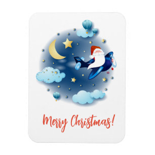 Íman Ho ho ho! Papais noeis no avião