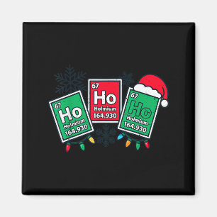 Íman Ho Ho Professor de Ciência Divertido Natal Química