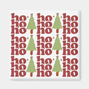 Íman Ho Ho Retro Groovay Feriados de Natal