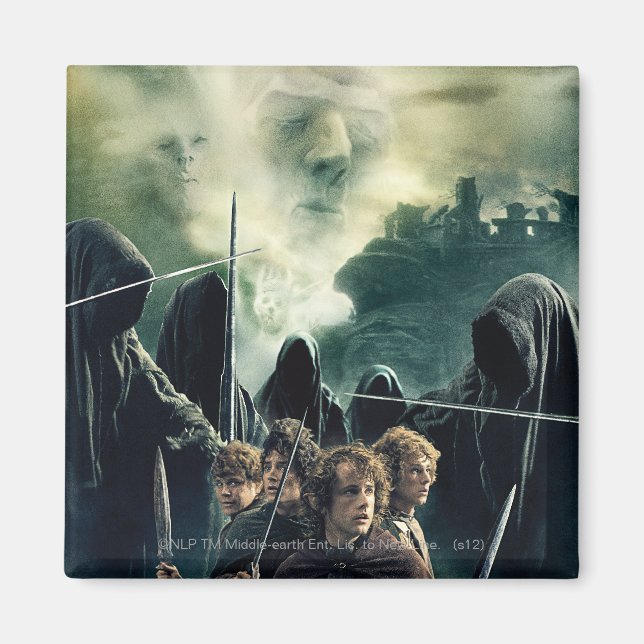 Íman Hobbits Prontos para a Batalha (Frente)