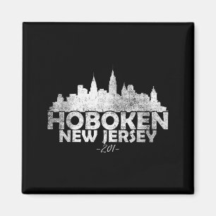 Íman Hoboken Nova Jersey Nj _ Paisagem urbana