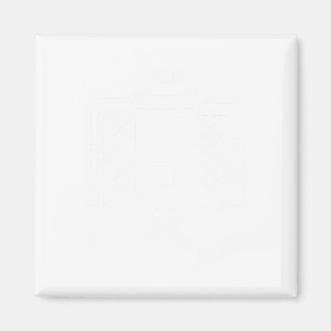 Íman Hockey Number 5 Jersey Funny Hockey Player Game Da (Frente)