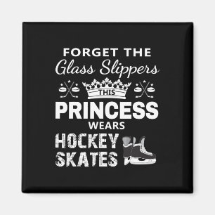Íman Hockey para Meninas - Esta Princesa Veste Ska de H