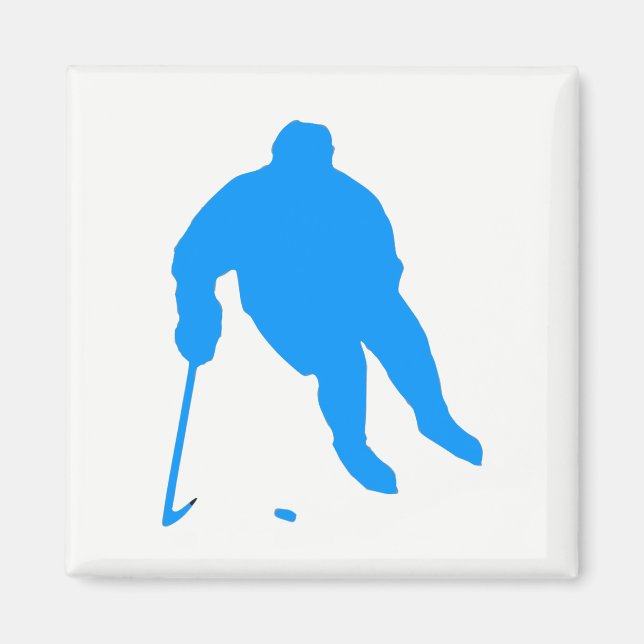 Íman Hockey Silhouette (Frente)