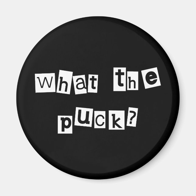 Íman Hockey What The Puck (Frente)