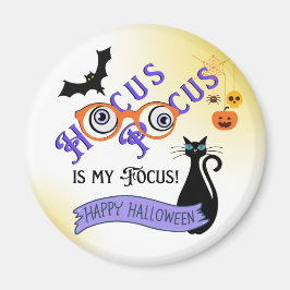 Íman Hocus Pocus Focus Halloween Magnet