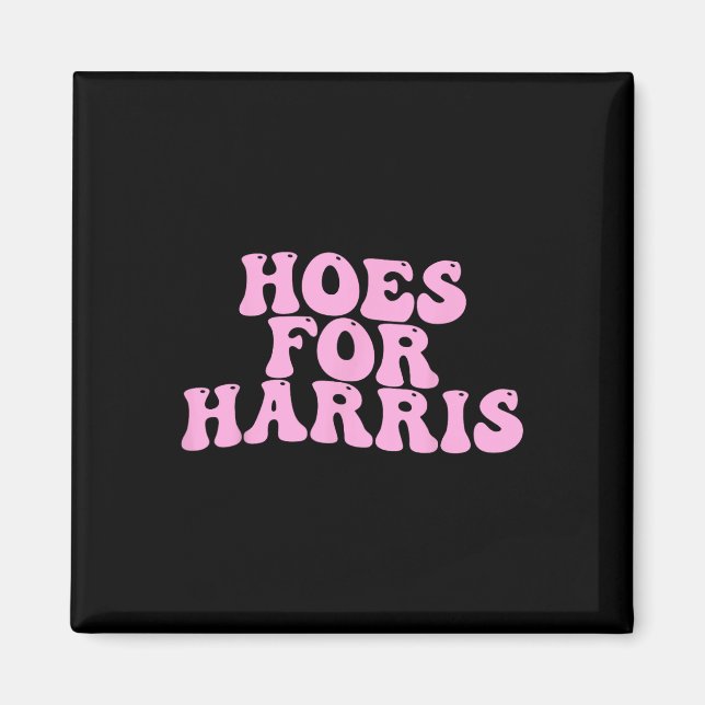 Íman Hoes For Harris Funny Kamala Voter 2024 Wheimer Hu (Frente)