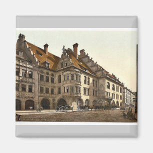Íman Hofbrauhaus, Munich, Baviera, clássico Phot de