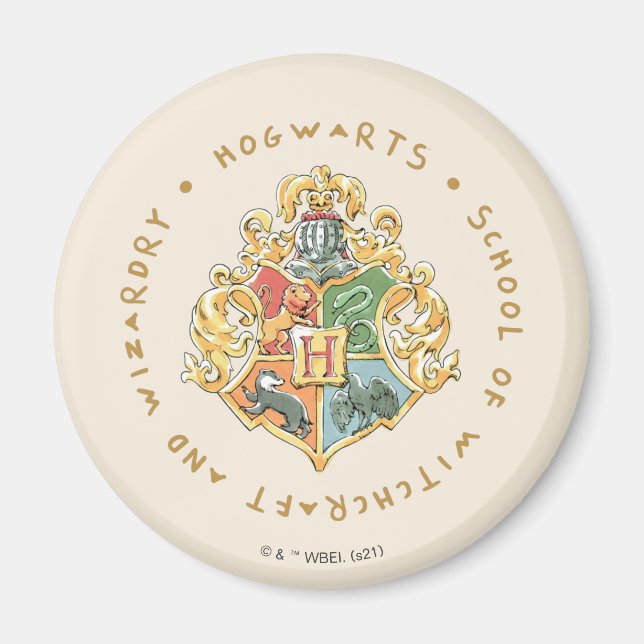 Íman HOGWARTS™ School of Witchcraft and Wizard (Frente)