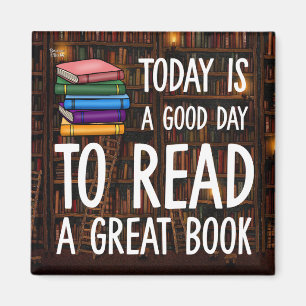 Íman Hoje é um bom dia para ler um livro de Excelentes
