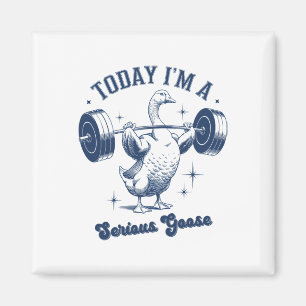 Íman Hoje eu sou um grande jogador ganso e poderoso Gym