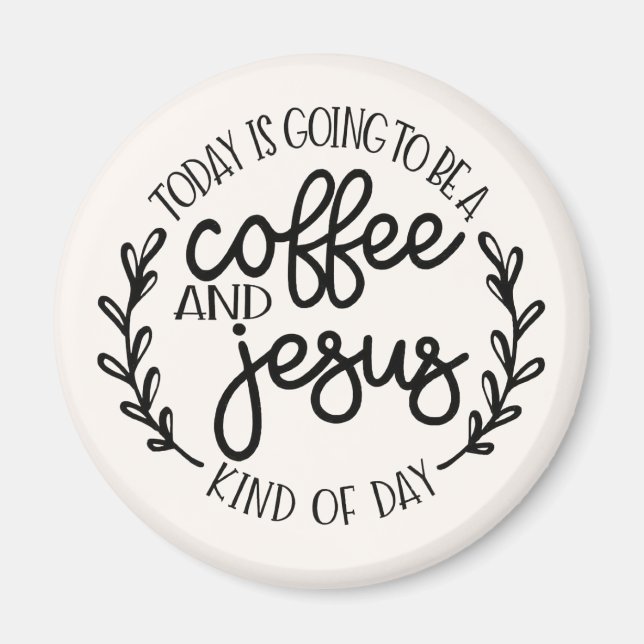Íman Hoje vai ser café e Jesus (Frente)