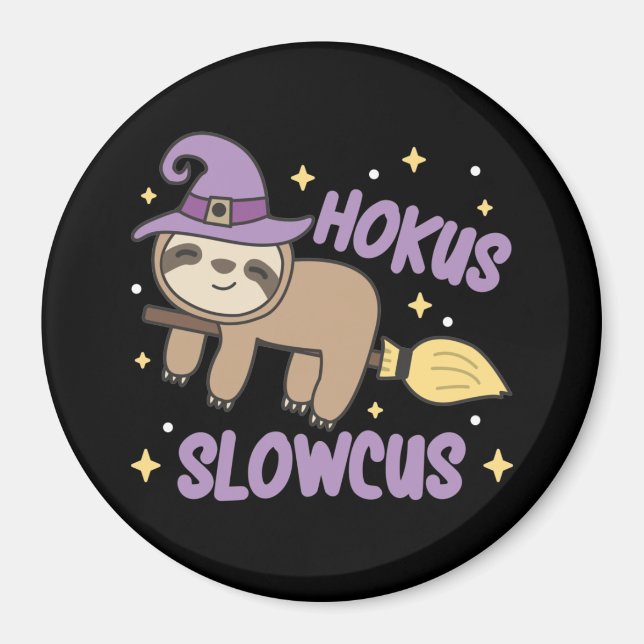 Íman Hokus Slowcus - Magn do Fusível de Halloween (Frente)
