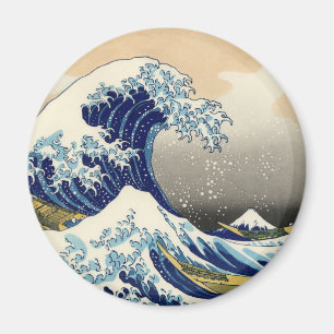 Íman Hokusai O Magnet Da Onda De Excelente