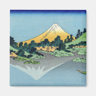 Íman Hokusai - O Monte Fuji Reflete no lago Kawaguchi