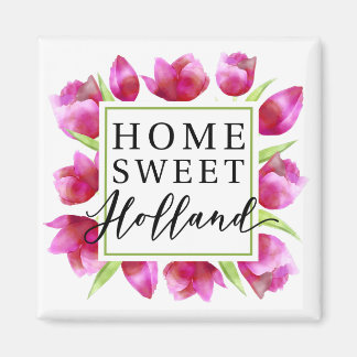 Íman Holanda Doce: Tulipas Rosa Tulipas Holandesas Tulp