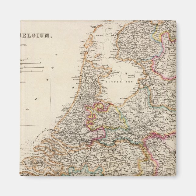 Íman Holanda e Bélgica (Frente)