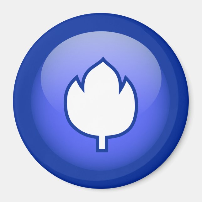 Íman Holandês Tulip (Frente)