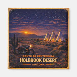 Íman Holbrook Arizona 100 Anos Crepúsculo do Deserto Ho