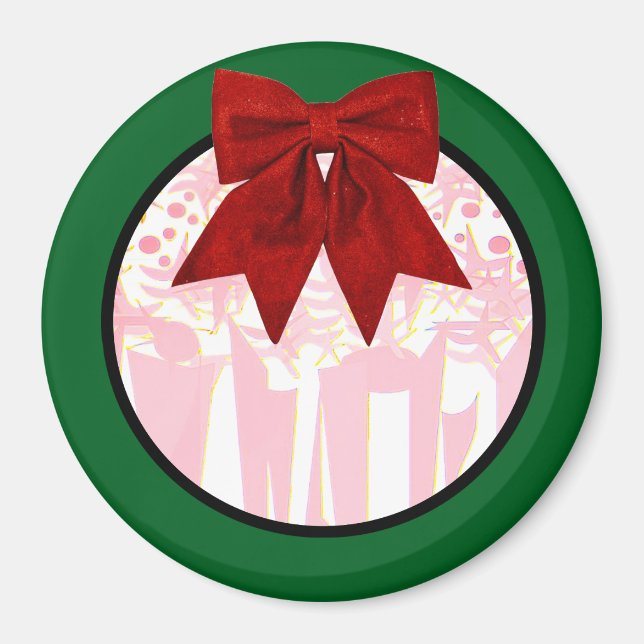 ÍMAN HOLIDAY ART DECO (Frente)