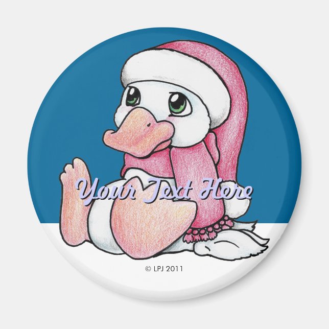 Íman Holiday Ducky (Frente)