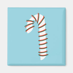 Íman Holiday Season Artística Candy Cane
