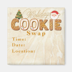 Íman Holidays Cookies Swap Invitation