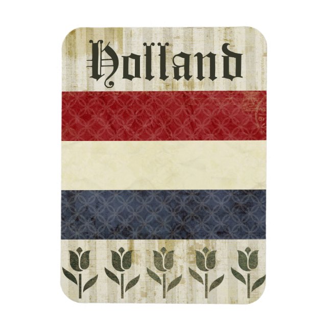 Íman Holland Souvenir Magnet (Vertical)