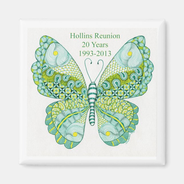 Íman Hollins Classe de Reunião de 1993 (Frente)